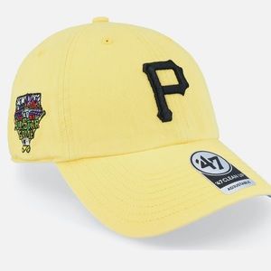 47 Brand Pittsburgh Pirates MLB Double Under 47 Clean Up Maize Dad Cap